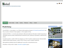 Tablet Screenshot of nativel.cz
